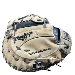 Used Rawlings HEART OF THE HIDE BB/SB First Base RH Throw White 12 1/2