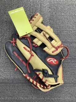 Used Rawlings HIGHLIGHT BB/SB First Base LH Throw Black 11 1/2"