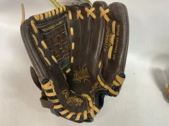 Used Rawlings HIGHLIGHT SERIES BB/SB Glove RH Throw Brown 11"