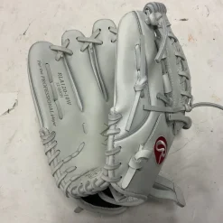 Used Rawlings Liberty Advanced RLA120-18W LH Throw Fastpitch Gloves White 12