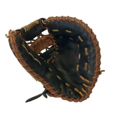 Used Rawlings MARK OF THE PRO 1B MITT BB/SB First Base RH Throw Black 12