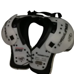 Used Rawlings MOMENTUM FB Shoulder Pads White SM