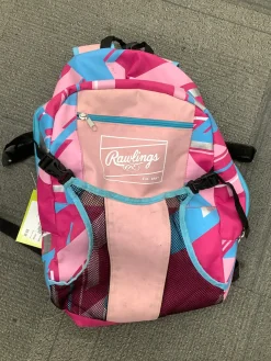 Used Rawlings PINK BB/SB Player Backpack Pink