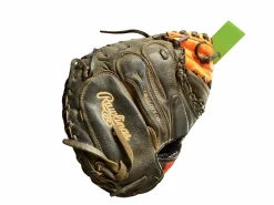 Used Rawlings PLAYER PREFERED CATCHERS MITT 33 INCH RH BB/SB Catchers RH Throw Black 33"