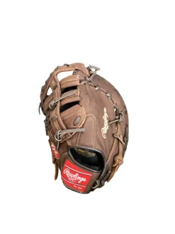 Used Rawlings PLAYER PREFERRED BB/SB First Base LH Throw Brown 12 1/2"