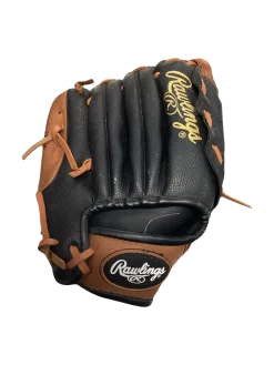 Used Rawlings PLAYER SERIES BB/SB Glove RH Throw Brown 9 1/2"