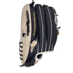 Used Rawlings PLAYMAKER PM1151CB BB/SB Glove RH Throw Black And Natural 11 1/2"