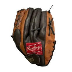 Used Rawlings PL120 BB/SB Glove LH Throw Brown 12