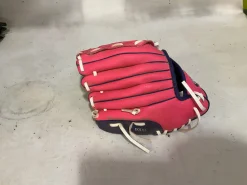 Used Rawlings PL91PP BB/SB Glove RH Throw Pink 9"