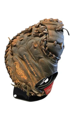 Used Rawlings PREMIUM SERIES BB/SB Catchers RH Throw Black 32 1/2"