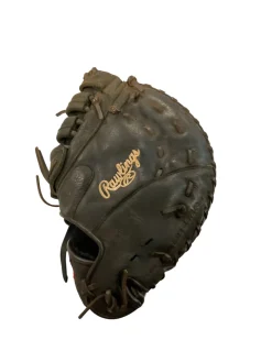 Used Rawlings PREMIUM SERIES BB/SB First Base LH Throw Black 12 1/2"