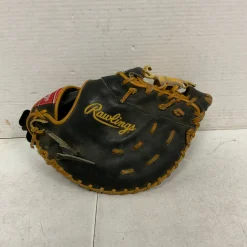 Used Rawlings PRO-FBF BB/SB First Base LH Throw Black 13"