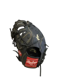 Used Rawlings RENEGADE BB/SB First Base LH Throw Black 12 1/2"