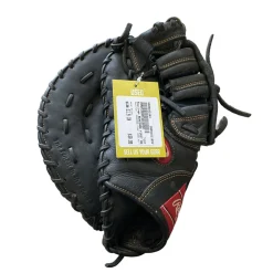 Used Rawlings RENEGADE FIRST BASE MITT BB/SB First Base LH Throw Black 11 1/2"