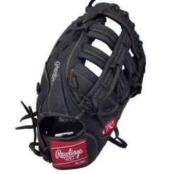 Used Rawlings RENEGADE RFBMB BB/SB First Base RH Throw Black 12 1/2"