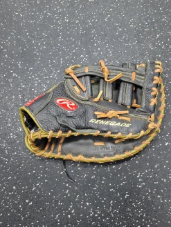 Used Rawlings RFB BB/SB First Base RH Throw Black 13"