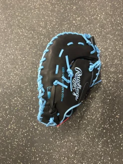 Used Rawlings R9 R9DCT-10BCB 1B MITT NWOT BB/SB First Base RH Throw Black 13