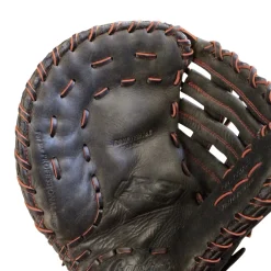 Used Rawlings R9 SERIES LH Throw Fastpitch Gloves Black 12"