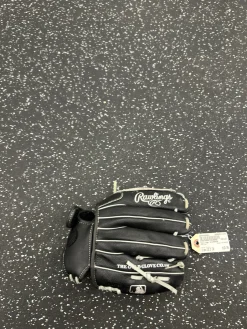 Used Rawlings SC105BGB BB/SB Glove LH Throw Black 10 1/2"