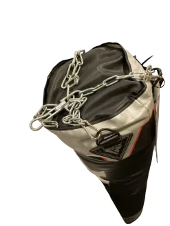 Used RDX 50 LBS PUNCHING BAG Boxing Heavy Bag Black 50 lb