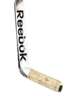 Used Reebok GOALIE STICK Senior Goalie Stick Black And White 25"