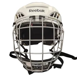 Used Reebok 3K Helmet Cage Combo White LG
