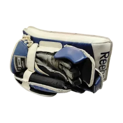 Used Reebok 14K SR Senior Goalie Blocker White