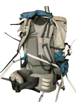 Used REI MARS 85 External Frame Backpack Navy Blue