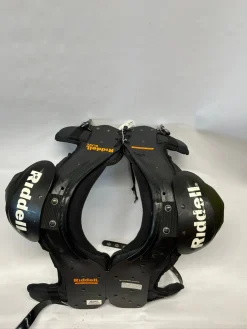 Used Riddell BLAZE FB Shoulder Pads Black LG