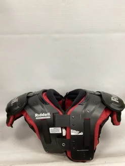 Used Riddell KOMBINE AP FB Shoulder Pads Black SM