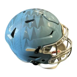 Used RIDDELL NFL POLYNESIAN HELMET Size Large