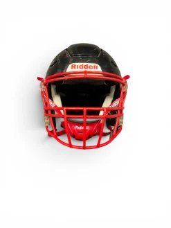Used Riddell RIDDELL SPEED FLEX LRG BLACK HELMET FB Helmet Black LG