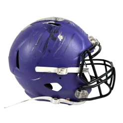 Used Riddell SPEED Football Helmet Purple LG