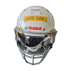 Used Riddell 2024 VICTOR SM/MD FB Helmet White S/M