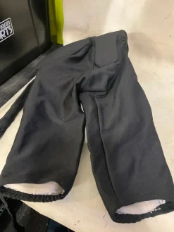 Used Riddell Youth FB Integrated Pants Black MD