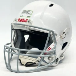 Used Riddell 2023 YOUTH VICTOR FB Helmet White LG