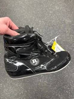 Used Ringside Boxing Shoes Black Senior 10