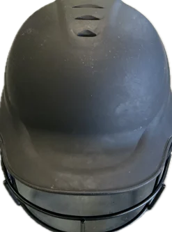 Used RIP-IT BATTING HELMET Batting Helmet w/Mask Black M/L