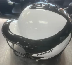 Used RIP-IT HELMET Batting Helmet w/Mask Black One Size