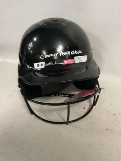 Used RIP-IT VISION CLASSIC Batting Helmet w/Mask Black S/M