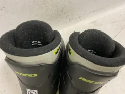 Used Roces IDEA 6 IN 1 190-220 Boys DH Ski Boot Black And Optic Yellow 245 MP - M06.5 - W07.5