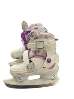 Used Roces IDEA Womens DH Ski Boot White 255 MP - M07.5 - W08.5