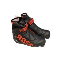 Used Rossignol Boys NNN XC Ski Boots Red JR-03
