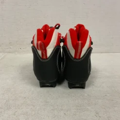 Used Rossignol Boys NNN XC Ski Boots Red YT-10