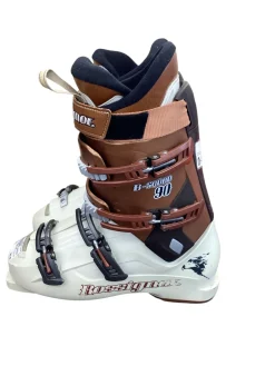 Used Rossignol B SQUAD 90 Mens DH Ski Boot Brown 295 MP - M11.5