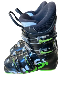 Used Rossignol COMP J Boys DH Ski Boot Black 235 MP - J05.5 - W06.5
