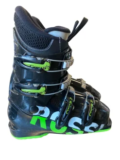Used Rossignol COMP J Boys DH Ski Boot Black 235 MP - J05.5 - W06.5