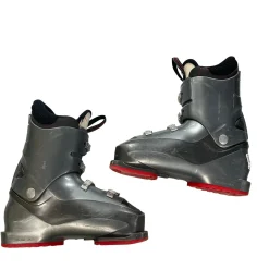 Used Rossignol COMP J4 Girls DH Ski Boot Grey 245 MP - M06.5 - W07.5