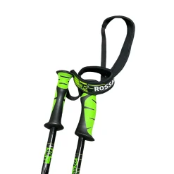 Used Rossignol EXPERIENCE CARBON Mens DH Ski Pole Black 110 cm / 44 in