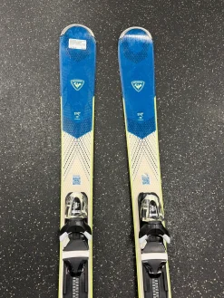 Used Rossignol EXPERIENCE EXP78 CARBON Mens DH Ski/Binding White 154 cm